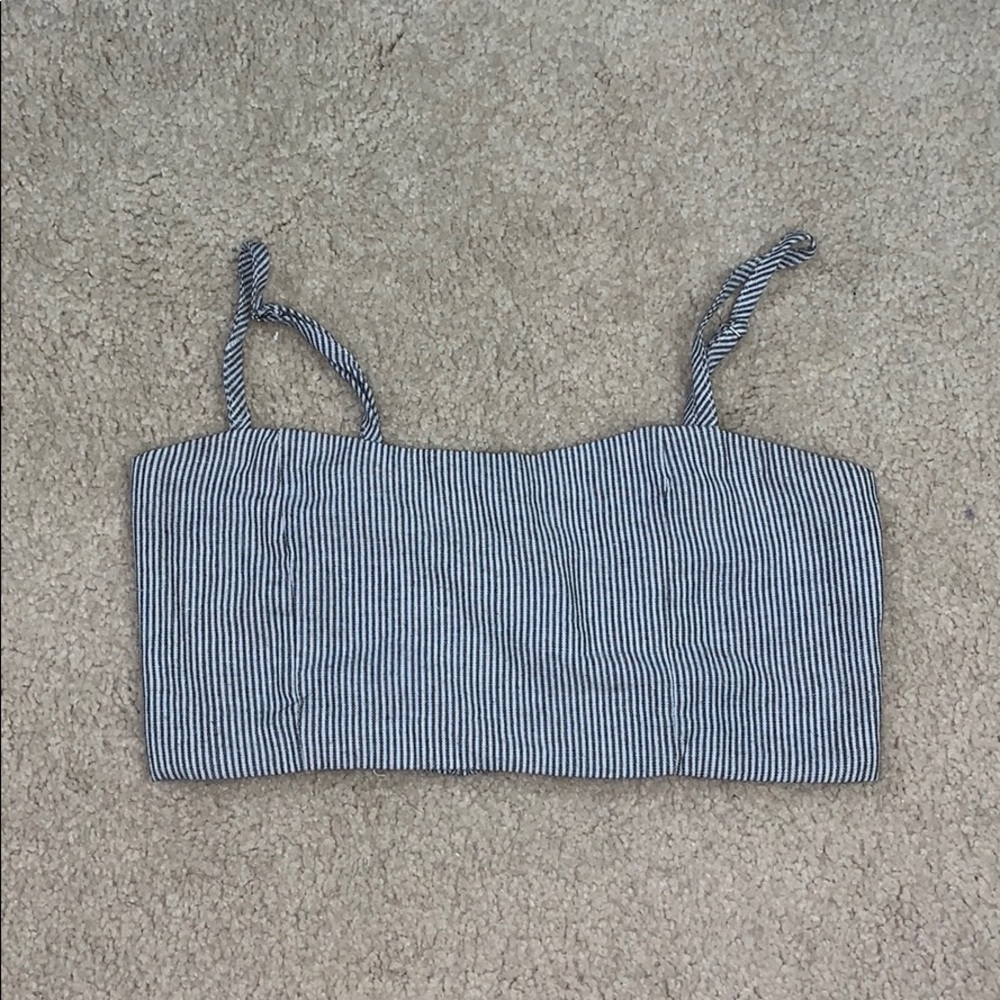 Brandy Melville Crop top striped